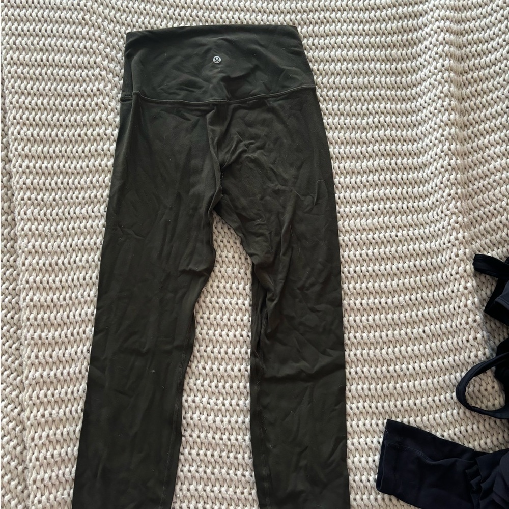 Lululemon Align Olive Green leggings